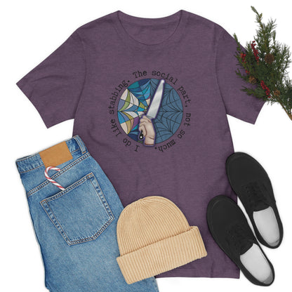 Stabbing Thing Knife Horror Tee - Unisex Shirt