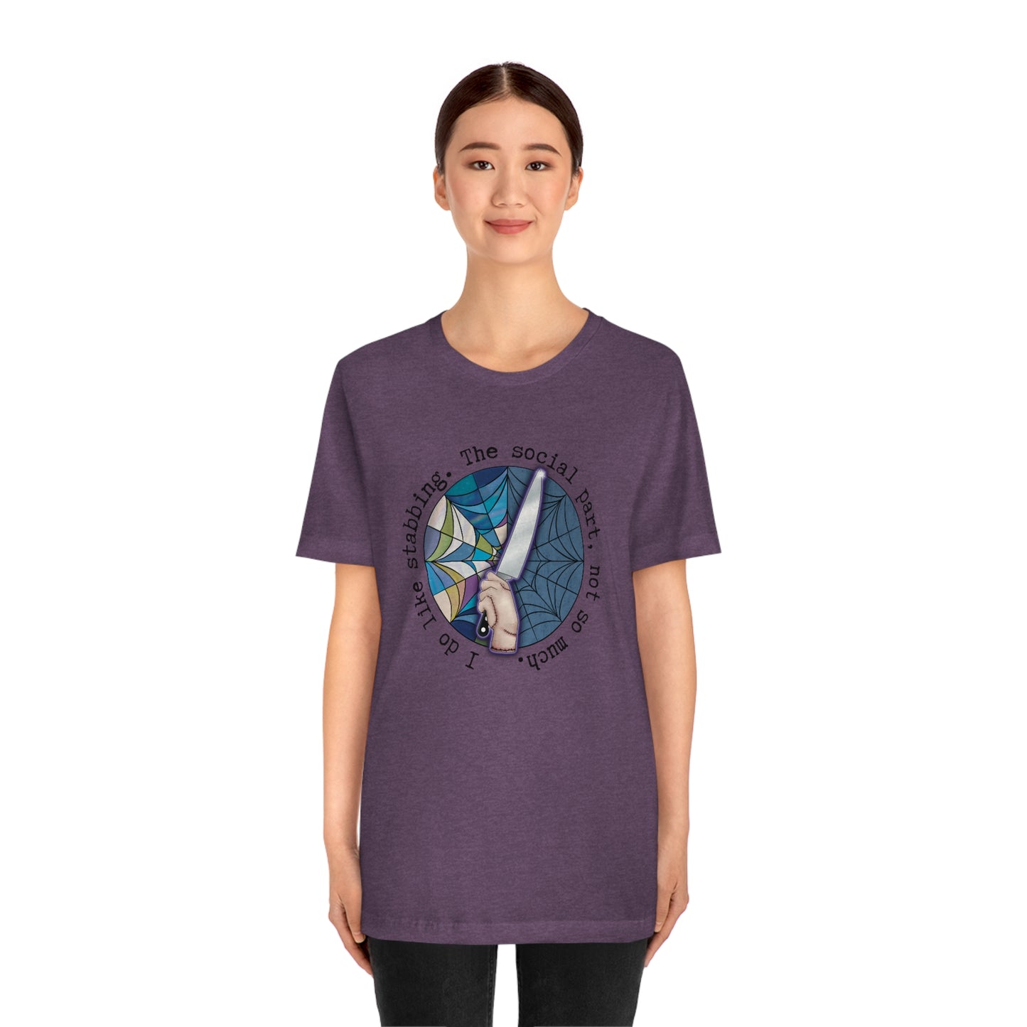 Stabbing Thing Knife Horror Tee - Unisex Shirt