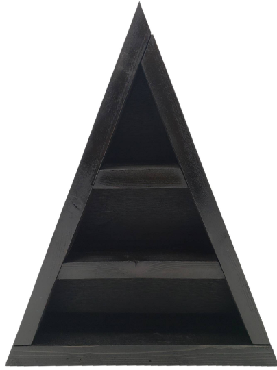 Moon Phases Triangle Shelf
