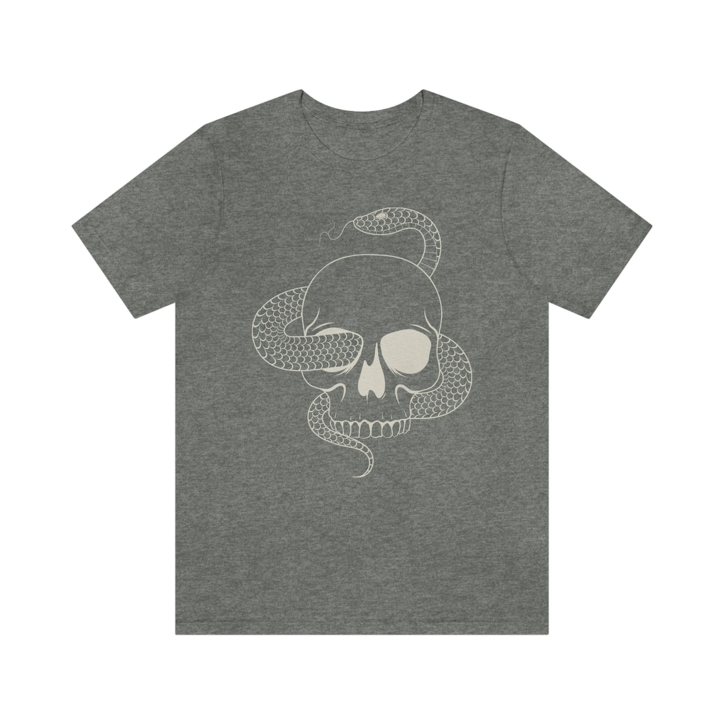 Snake Skull Tee - Unisex Shirt