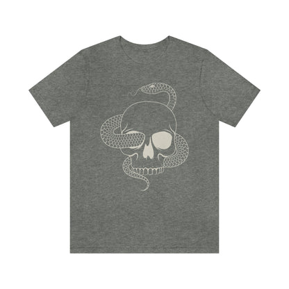 Snake Skull Tee - Unisex Shirt
