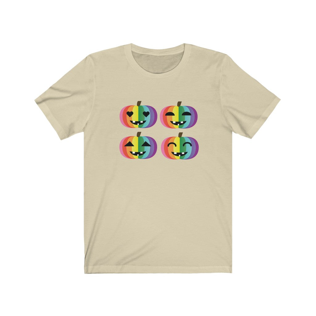 Pumpkin Pride Rainbow Tee - Unisex Shirt