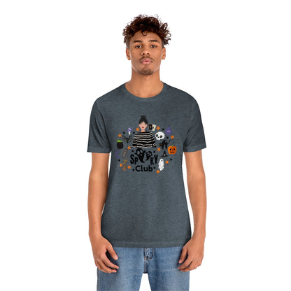 "Spooky Club" Print Tee - Unisex Shirt