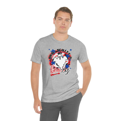 Red, White & BOOzy Tee - Unisex Shirt