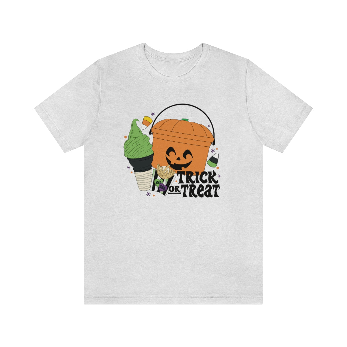 Vintage Halloween Buckets "Trick or Treat" Treats Tee - Unisex Shirt