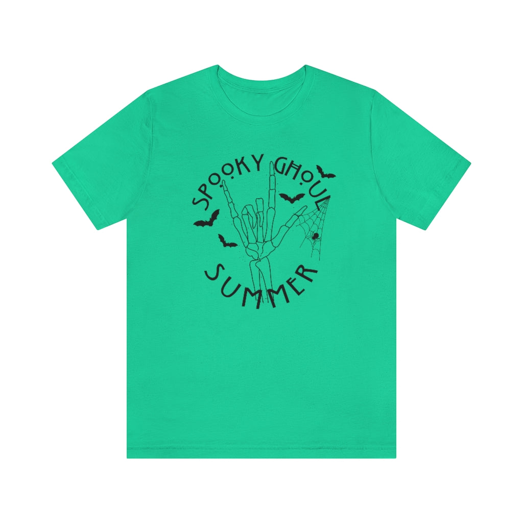 Spooky Ghoul Summer Spiderwebs And Bats Tee - Unisex Shirt