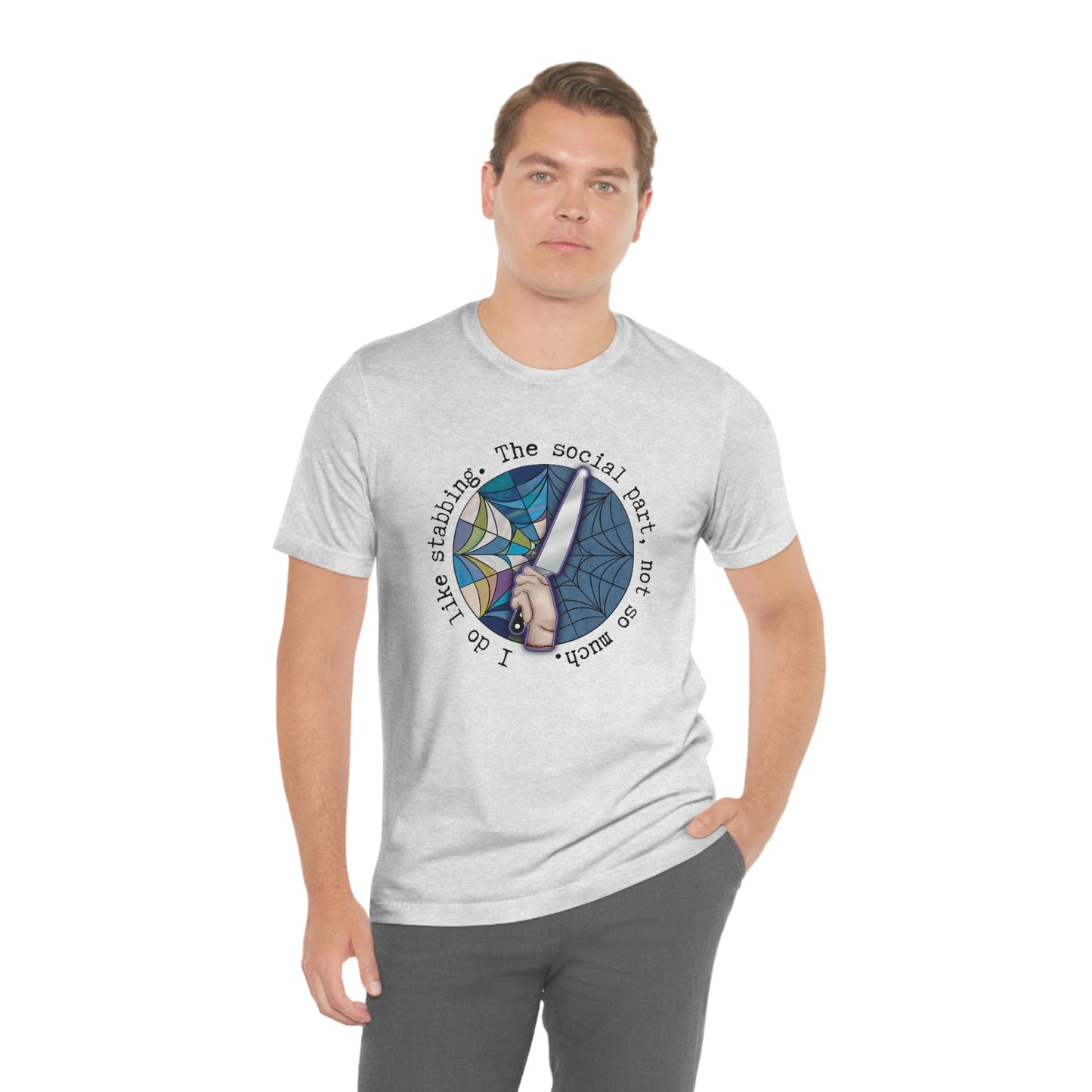 Stabbing Thing Knife Horror Tee - Unisex Shirt