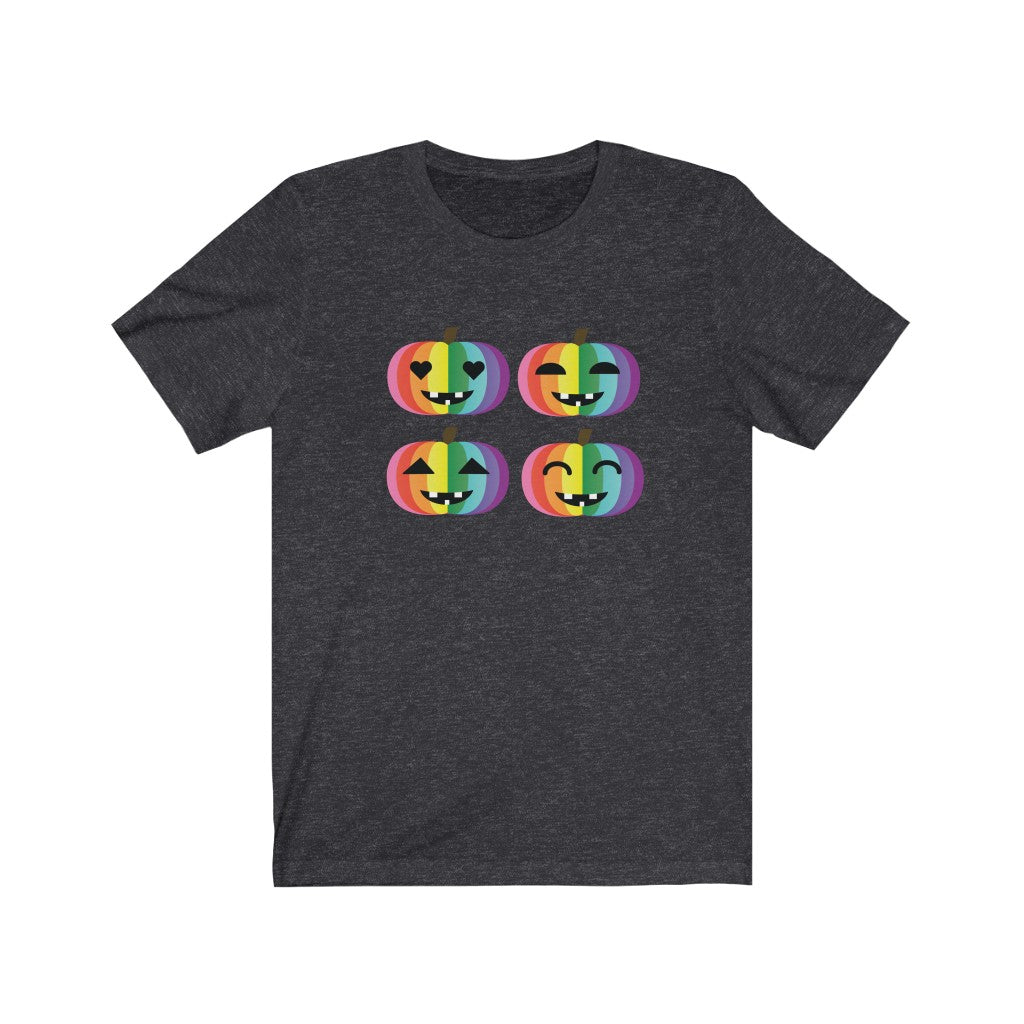 Pumpkin Pride Rainbow Tee - Unisex Shirt