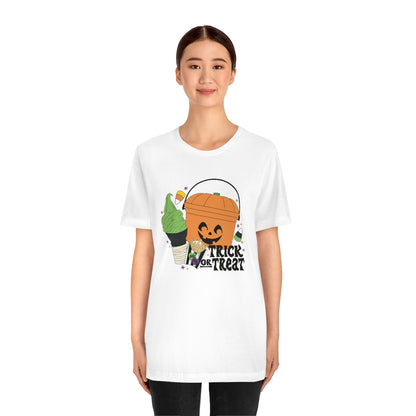 Vintage Halloween Buckets "Trick or Treat" Treats Tee - Unisex Shirt