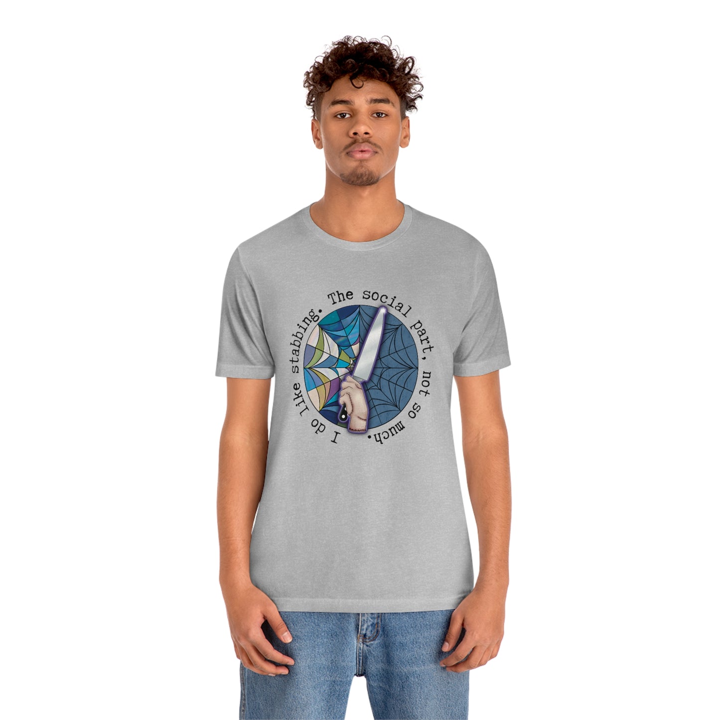 Stabbing Thing Knife Horror Tee - Unisex Shirt