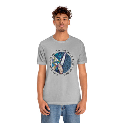 Stabbing Thing Knife Horror Tee - Unisex Shirt