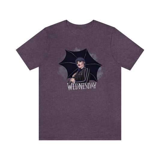 Wednesday Umbrella Tee - Unisex Shirt