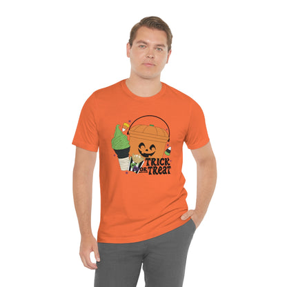 Vintage Halloween Buckets "Trick or Treat" Treats Tee - Unisex Shirt