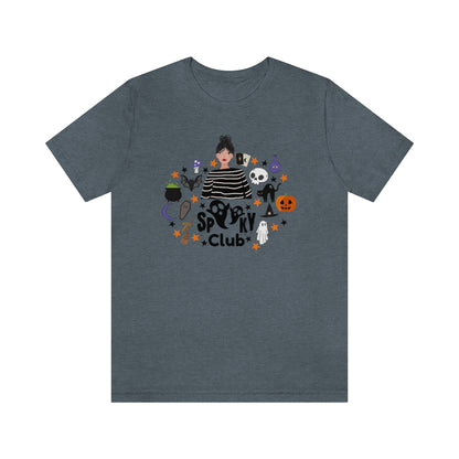 "Spooky Club" Print Tee - Unisex Shirt