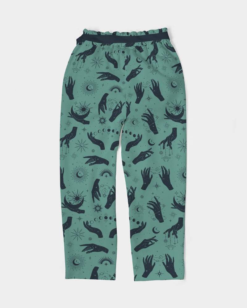 Sage Witch Women's Belted Tapered Pants
