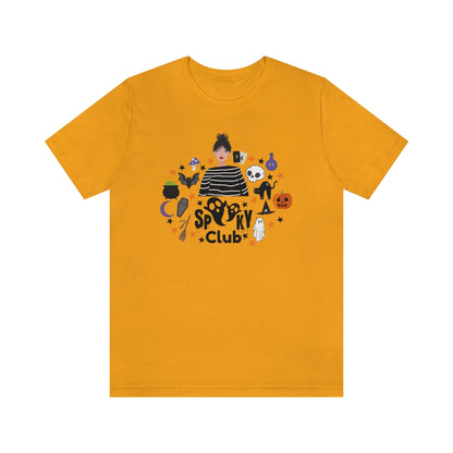 "Spooky Club" Print Tee - Unisex Shirt