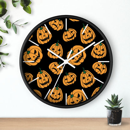 Jack-O-Lanterns Wall Clock