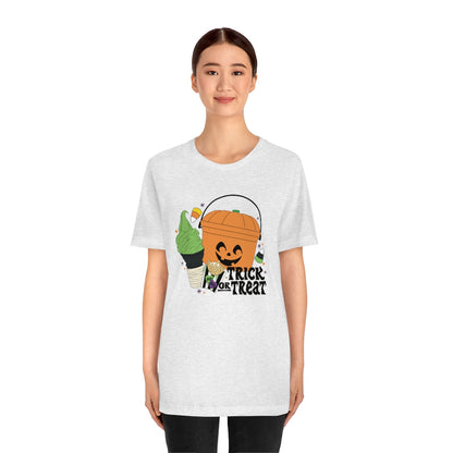 Vintage Halloween Buckets "Trick or Treat" Treats Tee - Unisex Shirt