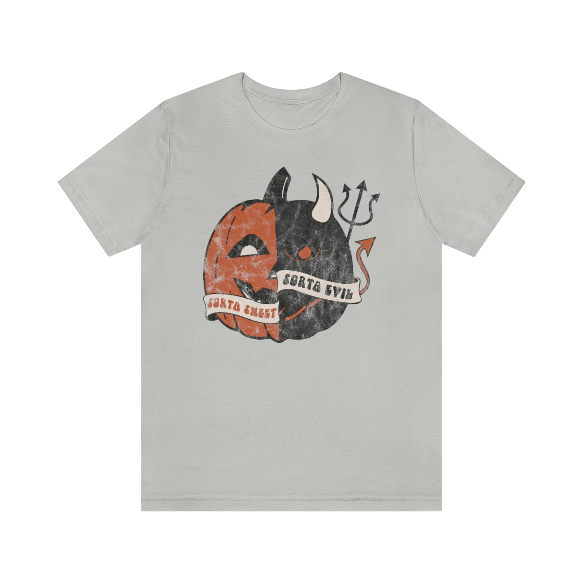 "Sorta Sweet Sorta Evil'" Jack-O-Lantern Tee - Unisex Shirt