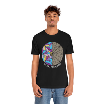 "My Two Personalities" Spiderweb Tee - Unisex Shirt