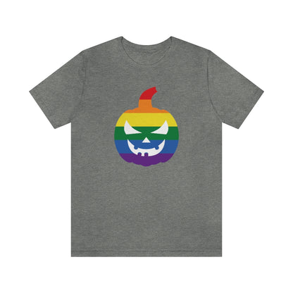 Pride Jack-O-Lantern Rainbow Tee - Unisex Shirt