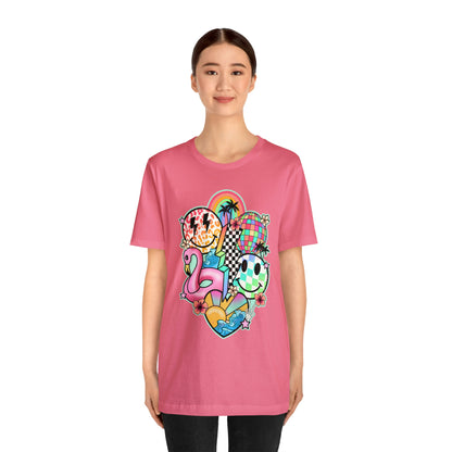 Neon Smiley Pool Party Tee - Unisex Shirt