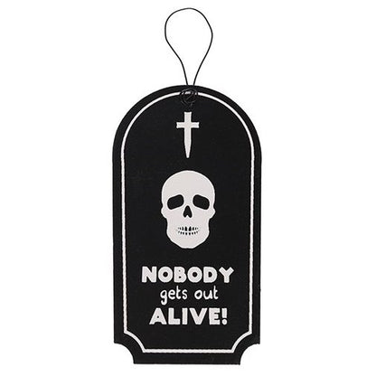 Spooky Mini Hanging Signs - Home Decor