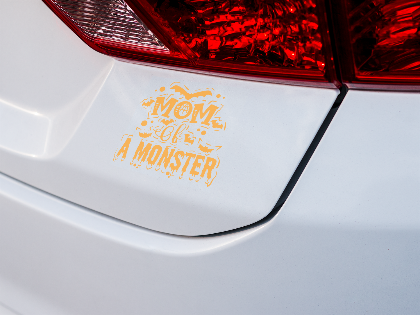 Mom of A Monster Decal