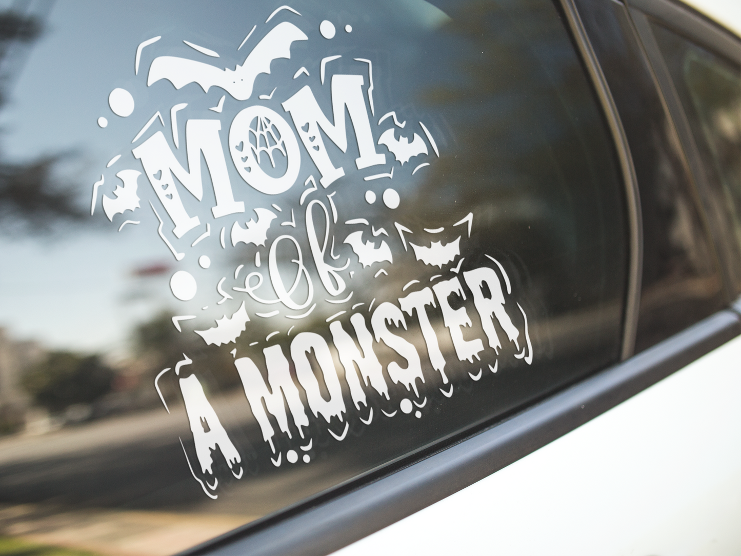 Mom of A Monster Decal